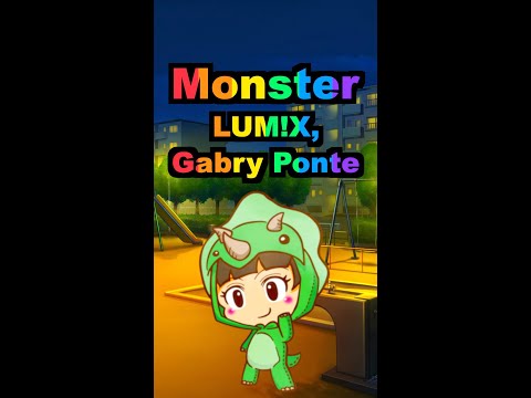 LUM!X, Gabry Ponte - Monster (feat. funny & cute monsters) (Original Music Video) @spinninrecords
