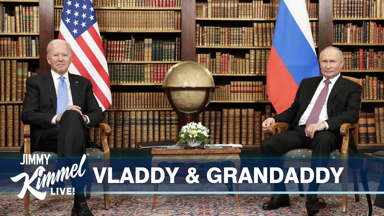 Putin Meets with Biden After Years with His â€œGeniusâ€ KGBFF Trump & The Jimmy Kimmel LA Bowl! - YouTube