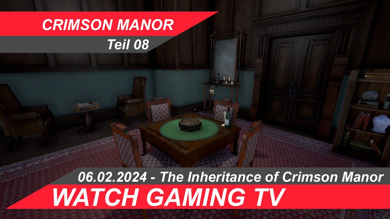 The Inheritance of Crimson Manor Teil 8 des Rätselspiel #youtubestar #gameplay #gameplaywalkthrough