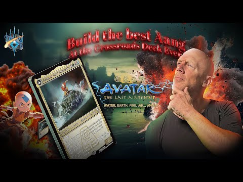 Build the BEST Aang, At The Crossroads Deck EVER | Blink & Stax Avatar Commander!