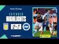 Extended PL Highlights: Aston Villa 2 Albion 0