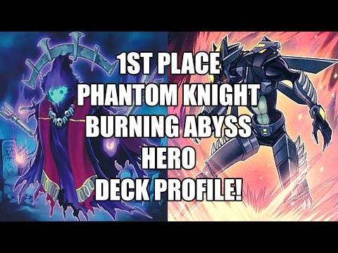 Taariq Thomas 1st Place Phantom Knight Burning Abyss Hero Colchester, England Regional Deck Profile!