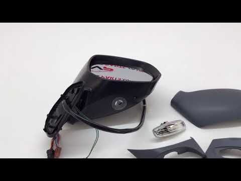 Fits Citroen C4 Picasso 2007-2013 Door Wing Mirror Electric Power Fold Driver Side video