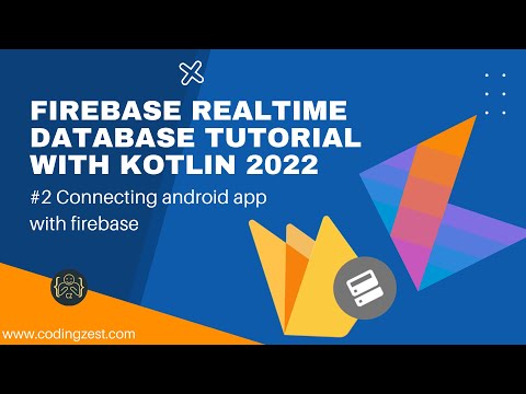 How to Connect Android Studio Project With Firebase | Firebase Realtime Database Tutorial Kotlin