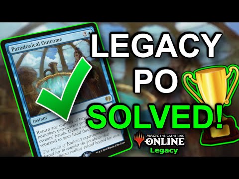 I SOLVED Paradoxical Outcome in Legacy! The One Ring =BROKEN | Magic: The Gathering MTG Mono-U Combo