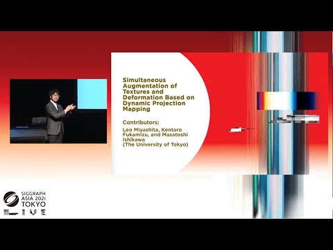 SIGGRAPH Asia 2021 Real-Time Live! - Dynamic Projection Mapping