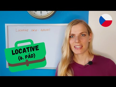 Czech Locative Case Singular (Nouns)