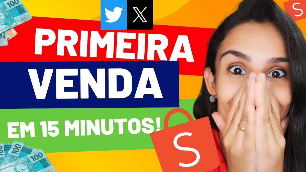 Como Fazer PRIMEIRA VENDA Como AFILIADO DA SHOPEE pelo CELULAR / AFILIADO PRODUTOS FÍSICOS -TWITTER