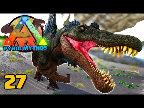 OXALAIA O SPINO FÁCIL DE DOMAR - ARK PYRIA MYTHOS #27- ARK: SURVIVAL EVOLVED