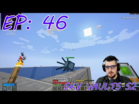 Squid and Drowned Farm! Sky Vaults Episode 46 Season 2 Modded Minecraft