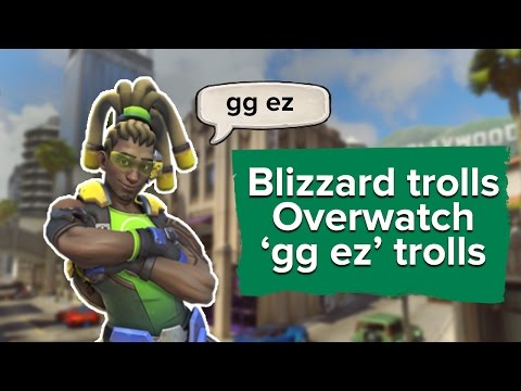 Blizzard trolls 'gg ez' trolls in Overwatch