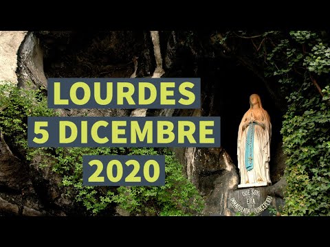 [ROSARIO DA LOURDES] Santo Rosario dalla Grotta di Lourdes, 5 dicembre 2020