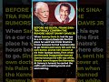 Before His Death, Frank Sinatra FINALLY Confirm The Rumors About Sammy Davis Jr #Shorts