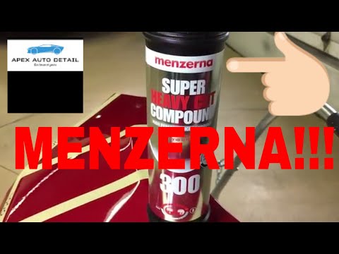 Liquid Menzerna 300 Super Heavy Cut Compound, Packaging Type: Bottle, Packaging Size: 1kg