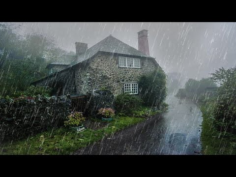 Rain Sound to Sleep in 11 Minutes - Best Rain Noise in Foggy Forest - ASMR