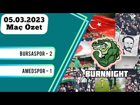 Bursaspor 2 - 1 Amedspor Match Summary | 05.03.2023 #bursaspor #amedspor