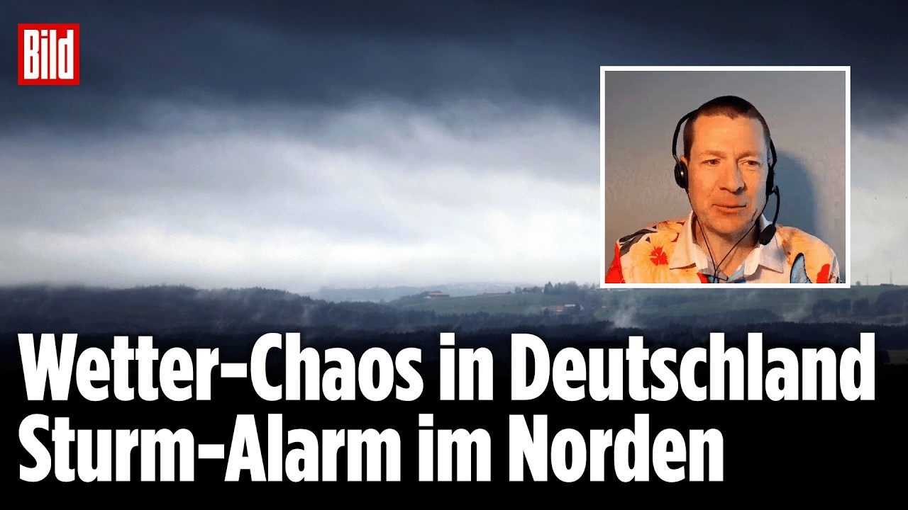 WETTER-ACHTERBAHN IN DEUTSCHLAND: Berlin sonnig und mild – Westen erwartet Kälte, Regen und Sturm