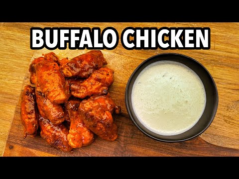 How to Make Buffalo Chicken Wings in a Charcoal BBQ