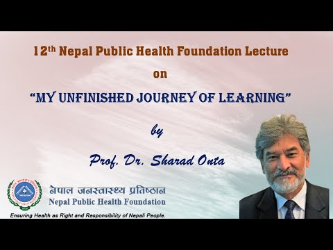 12th NPHF Lecture by Prof. Dr. Sharad Onta on 