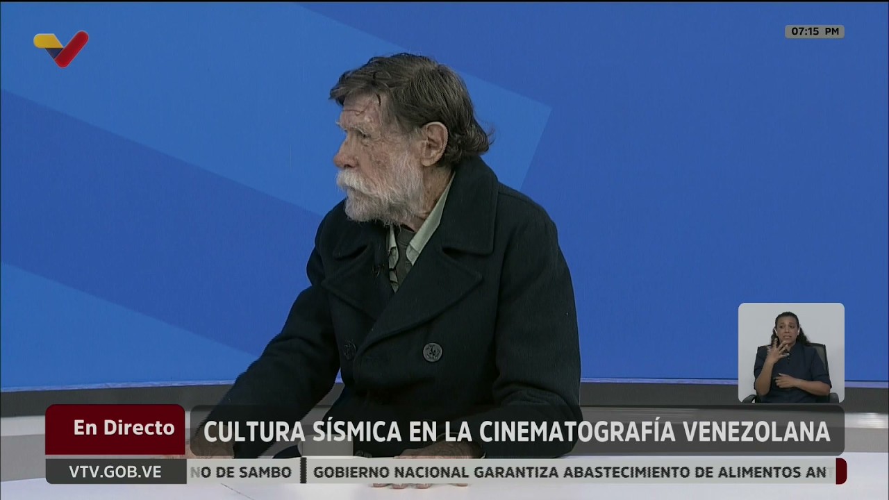 Jorge Solé, cineasta entrevistado por documental "Venezuela Sísmica" sobre terremoto de 1967