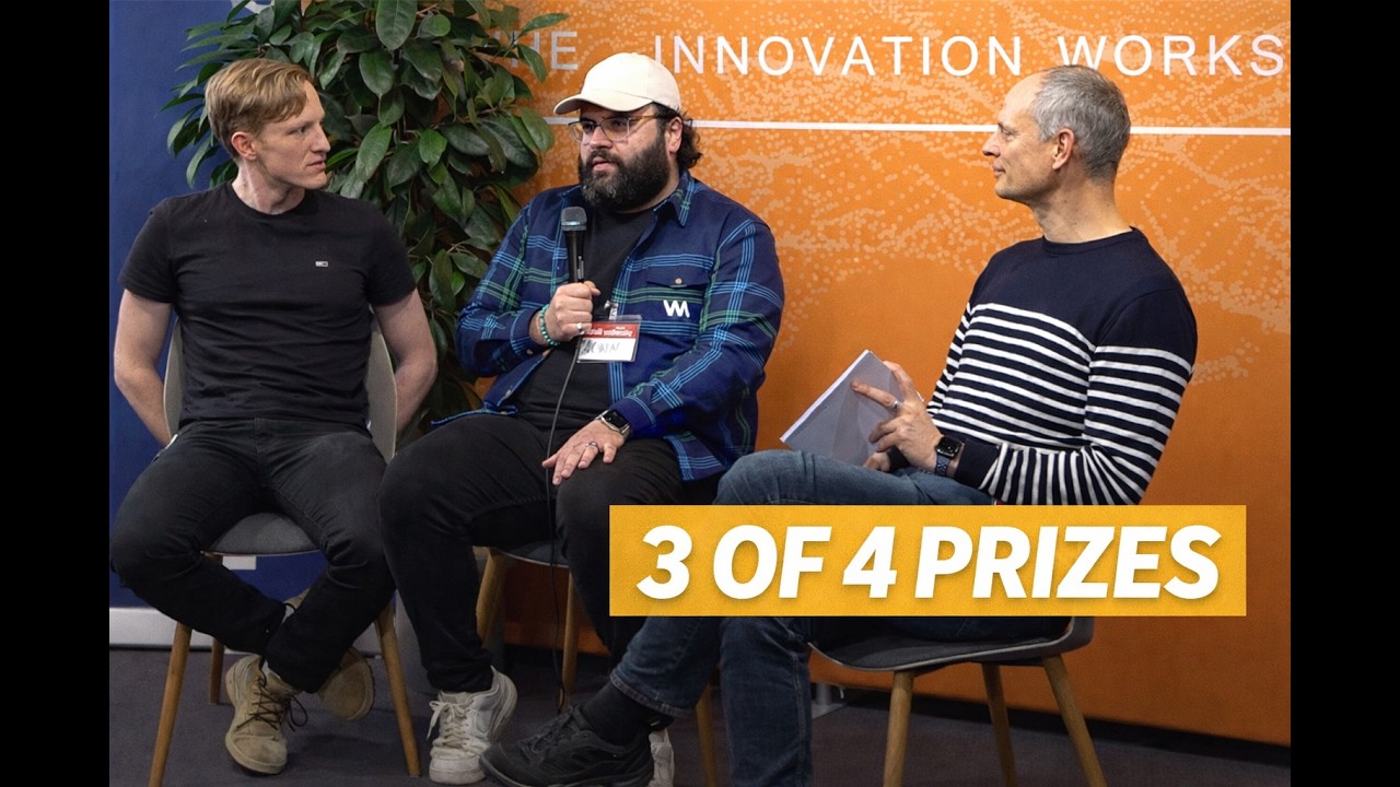 Achim Aziz and Paul Sachse presenting at GenAI Wednesday Munich — How to Launch an AI Service in 2 Days