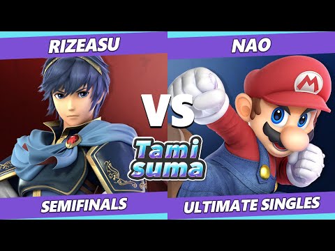 TAMISUMA 167 SSBU - Rizeasu (Marth) Vs. Nao (Mario) Smash Ultimate Semifinals
