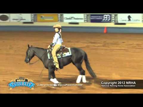 Jerolomas Enterprise ridden by Sarah Johnson - 2012 NRHA Futurity (NP Consolation)