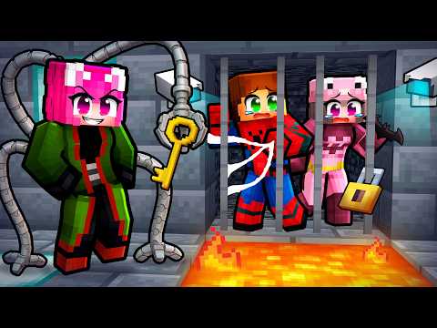INCHIS la o *INCHISOARE* doar pentru SUPER-EROI in Minecraft...