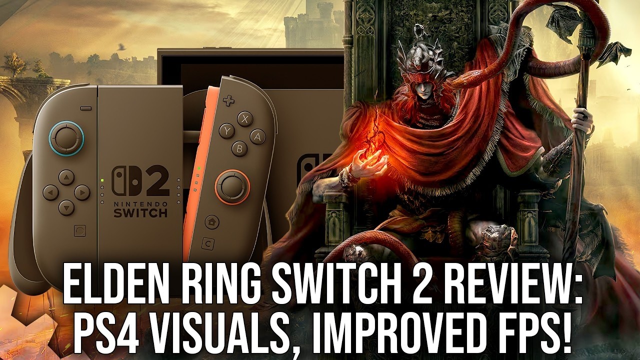 Elden Ring Tarnished Edition - Switch 2 Tech Review - PS4 Visuals With Boosted Res & Frame-Rates