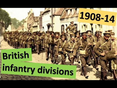 British infantry divisions of World War I - Origins, development and deployment (Part I 1908-14)