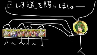 【パズドラ実況】極醒イルムで裏運命の三針をクリアしたい