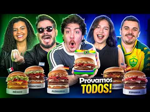 PROVAMOS TODOS HAMBÚRGUERES DA COPA