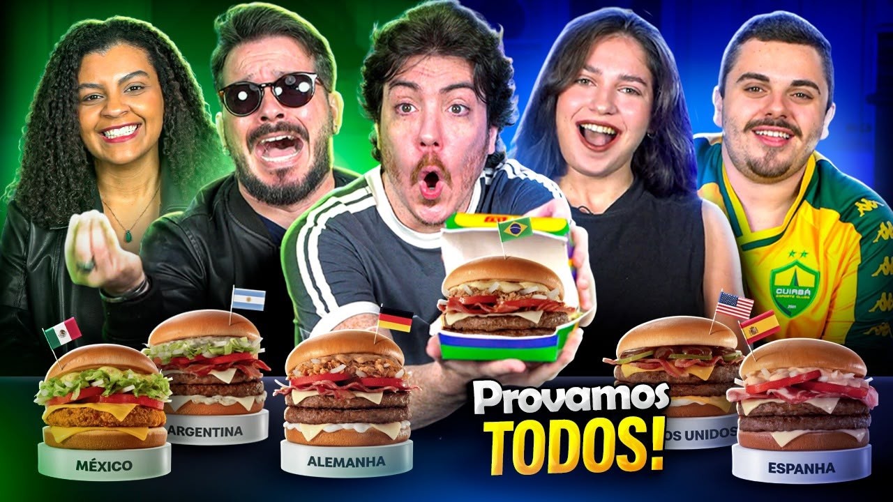 PROVAMOS TODOS HAMBÚRGUERES DA COPA