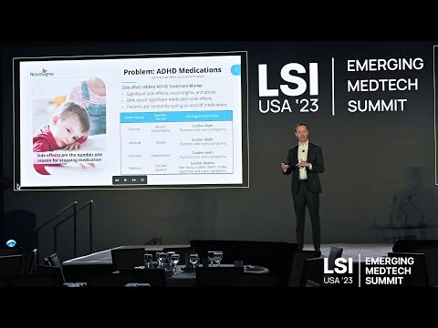 Colin Kealey Presents NeuroSigma at LSI USA '23