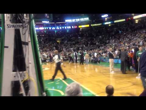 .35 left in regulation at Knicks @ Celtics 3/4/12