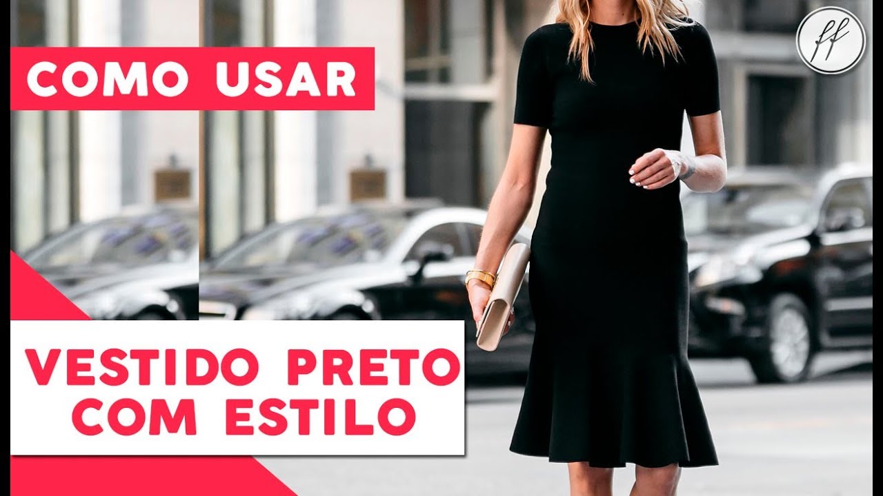 COMO USAR VESTIDO PRETO COM ESTILO! - Adriana Alfaro l Fashion Frisson