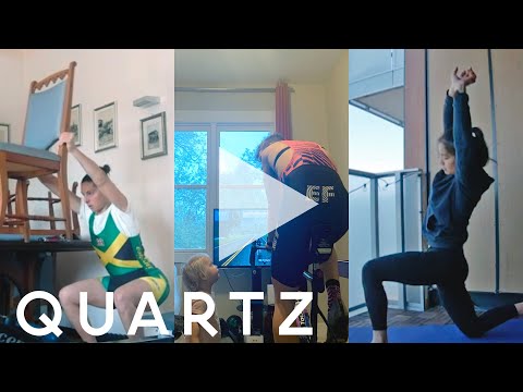 How coronavirus is making Olympic athletes train under quarantine