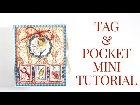 [Tutorial] Interactive ATC Tag & Pocket Mini Album Featuring By the Sea: Club G45 - Vol 06 2019