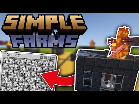 INFINITE IRON Farm - Simple Farms - Minecraft 1.20-1.16 (JAVA)
