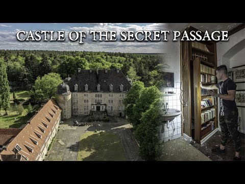 HUGE abandoned multi-million dollar CASTLE around Berlin, Germany (FOUND SECRET PASSAGE)