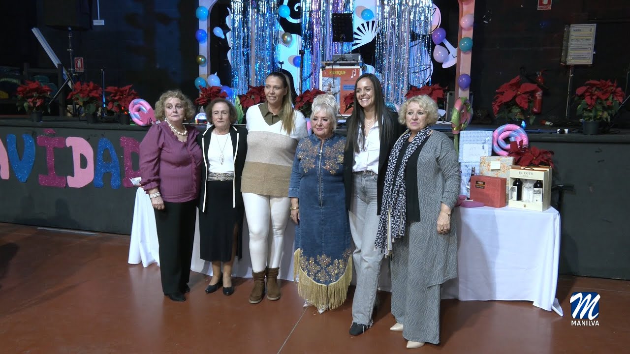 Los mayores de Manilva, celebraron su comida de navidad