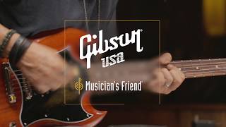 Video thumbnail for Gibson USA 2018 - SG Standard  2018, SG Special 2018 and SG Faded 2018 Electric Guitars by Musician's Friend