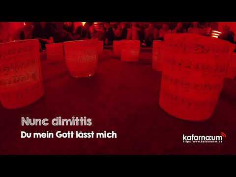 Nunc dimittis - Du mein Gott lässt mich