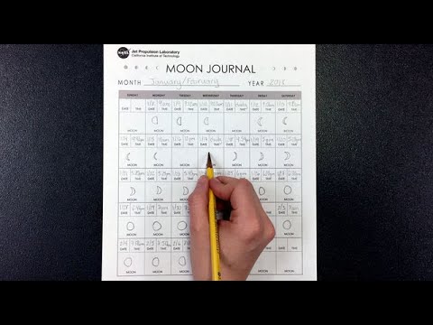 Learning Space Make A Moon Journal