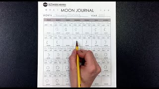 Learning Space: Make a Moon Journal