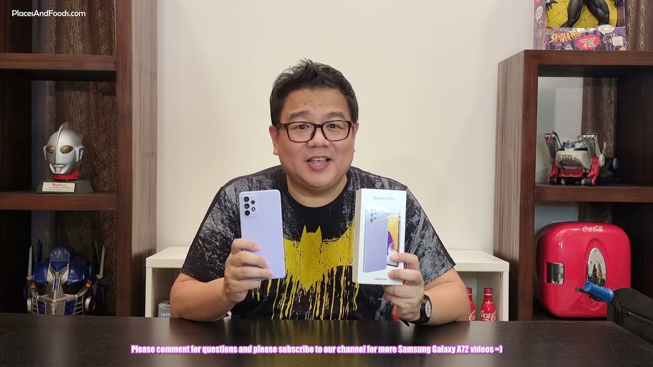 Samsung Galaxy A72 Unboxing and Quick Review