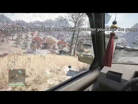 Far Cry 4 Royal Radio announcements after you complete the game