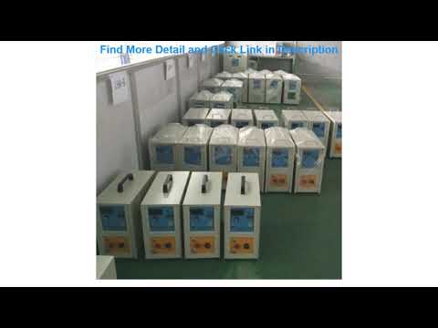 Review  Free shipping High frequency induction heating machine metal melting furnace Hardware weldi