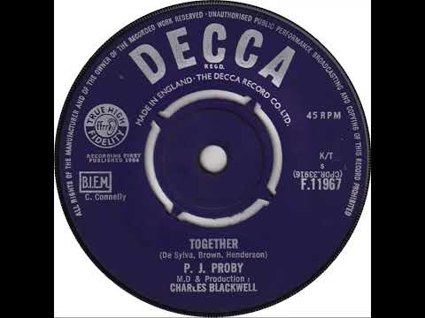 UK New Entry 1964 (190) P.J. Proby - Together