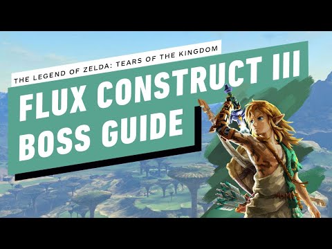 The Legend of Zelda: Tears of the Kingdom - Flux Construct III Miniboss Gameplay Walkthrough